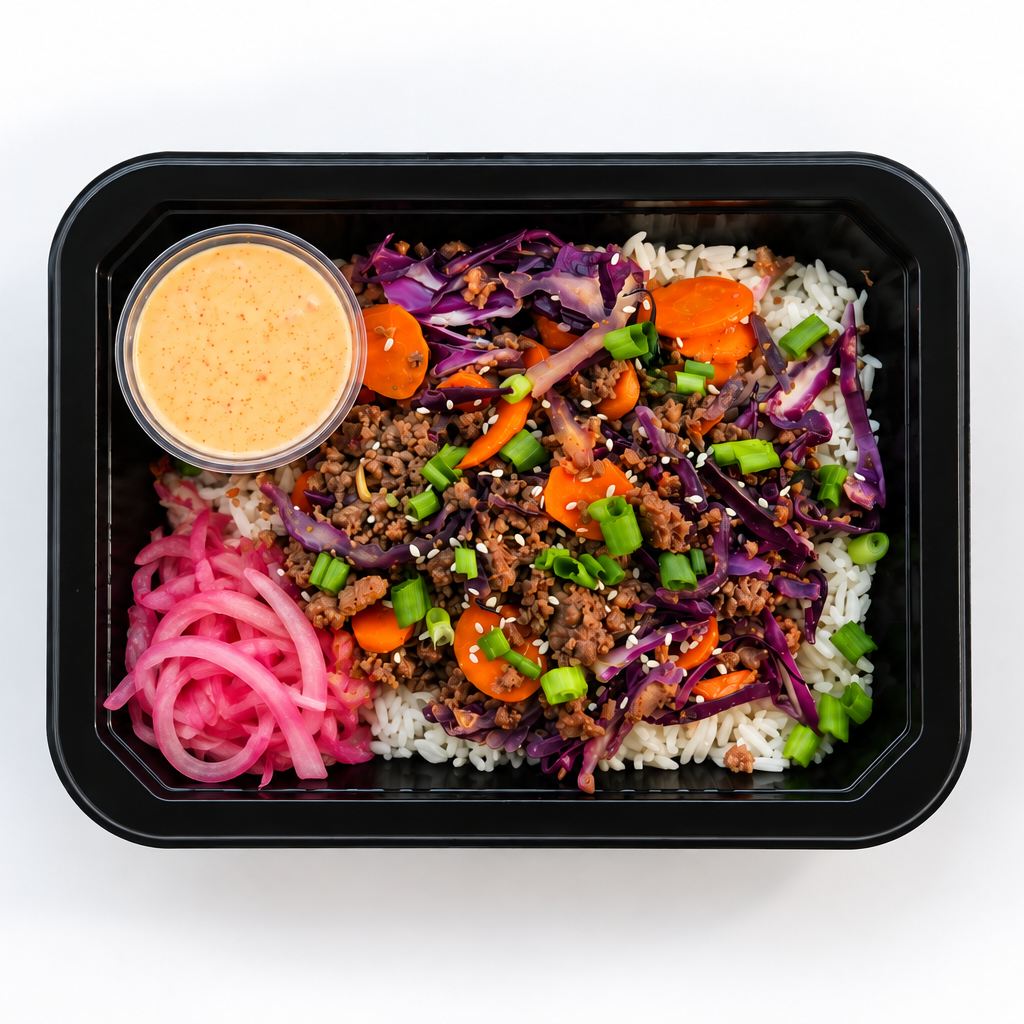 Korean Beef Bowl with Coconut Aminos