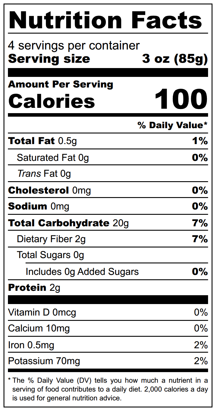 Selecciona tu Carbohidrato (4 Porciones)