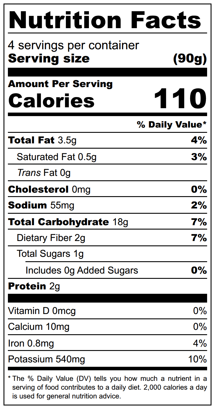 Selecciona tu Carbohidrato (4 Porciones)